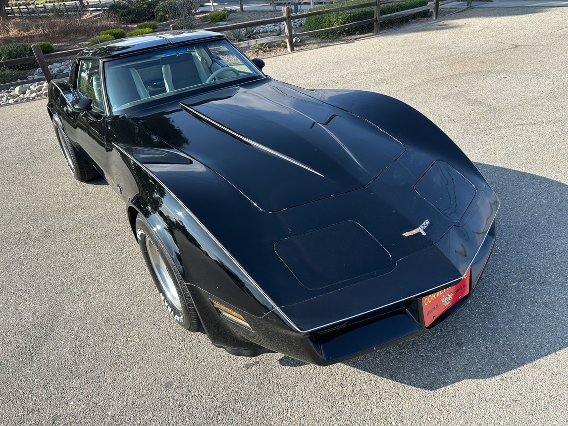 1980 Black Corvette 1667