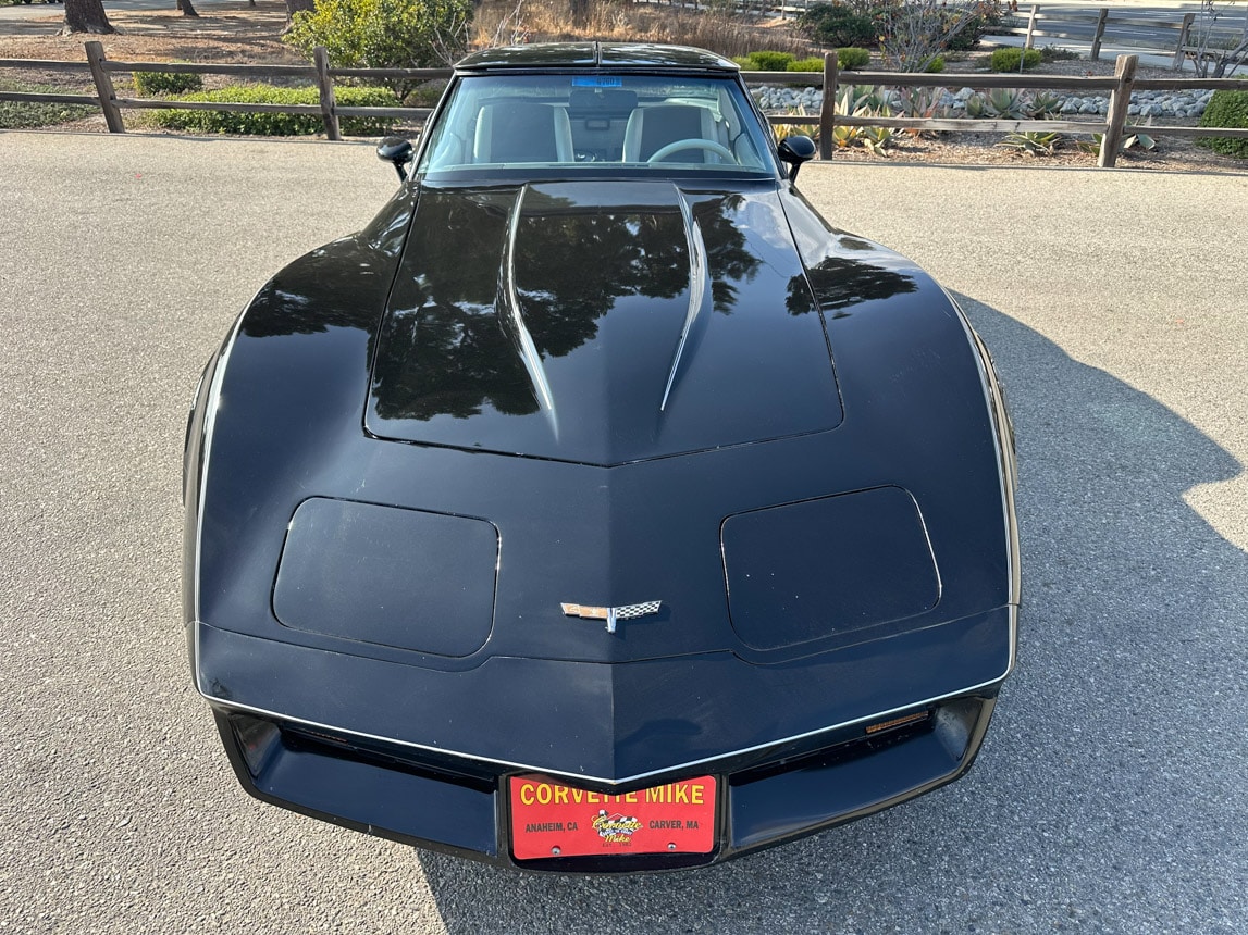 1980 Black Corvette 1668