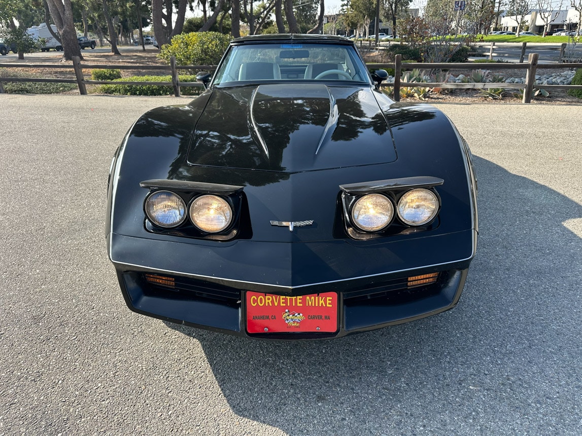 1980 Black Corvette 1669