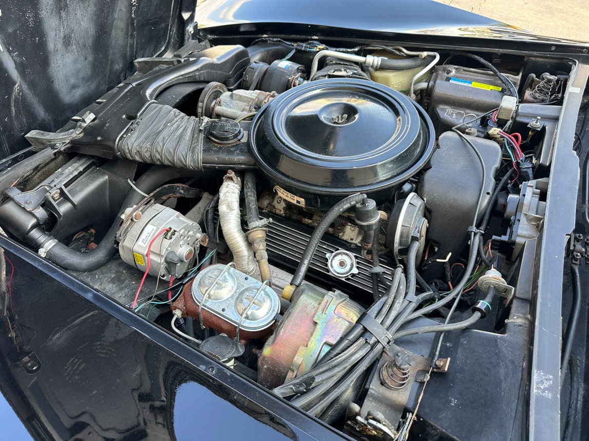 1980 Black Corvette 1701