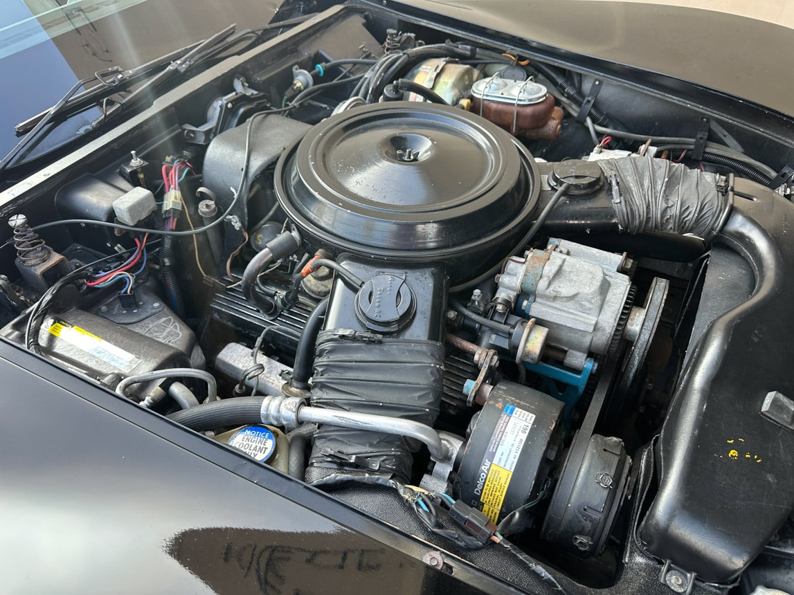 1980 Black Corvette 1702