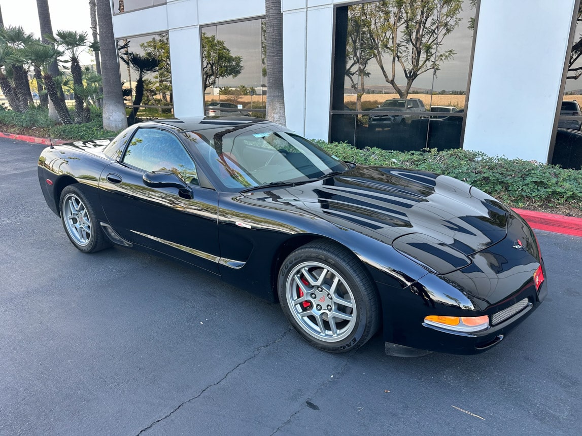 2004 Black Corvette Z06 1566