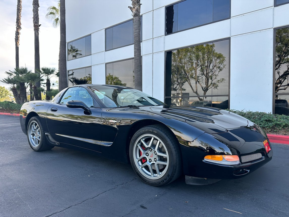 2004 Black Corvette Z06 1567