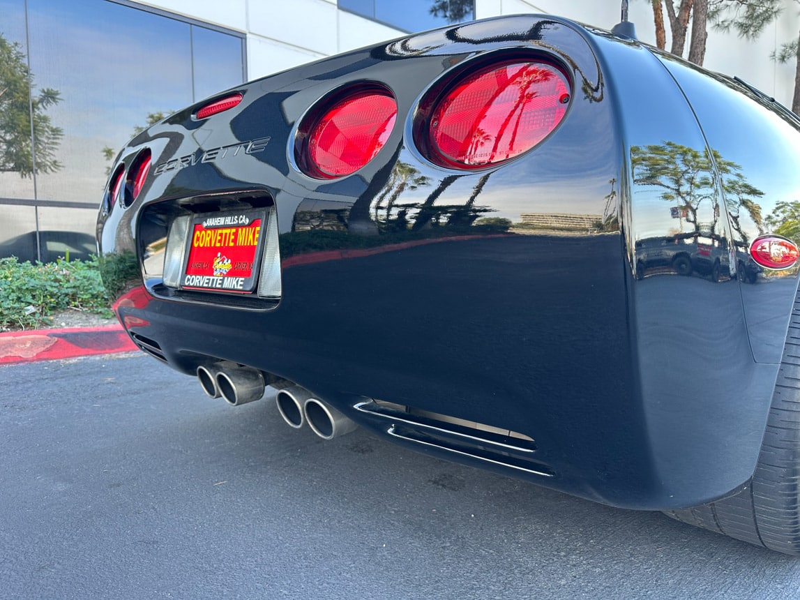 2004 Black Corvette Z06 1574