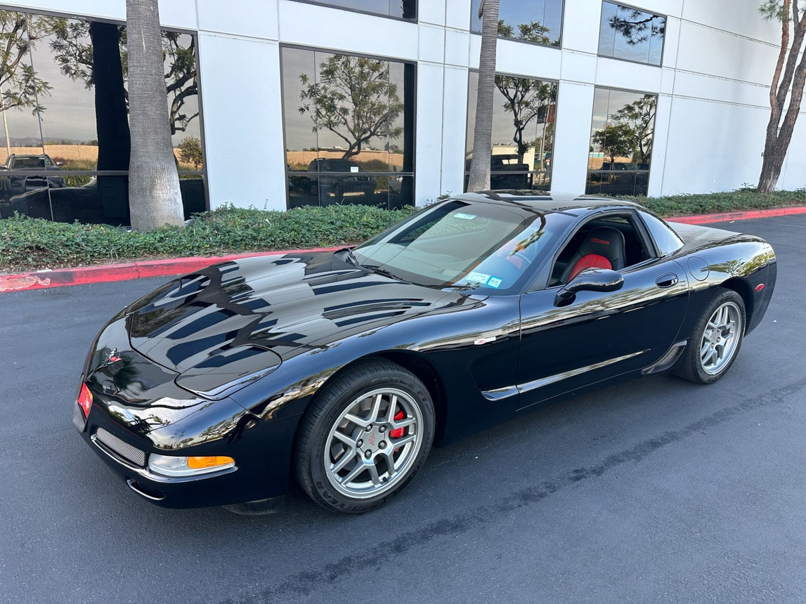 2004 Black Corvette Z06 1576