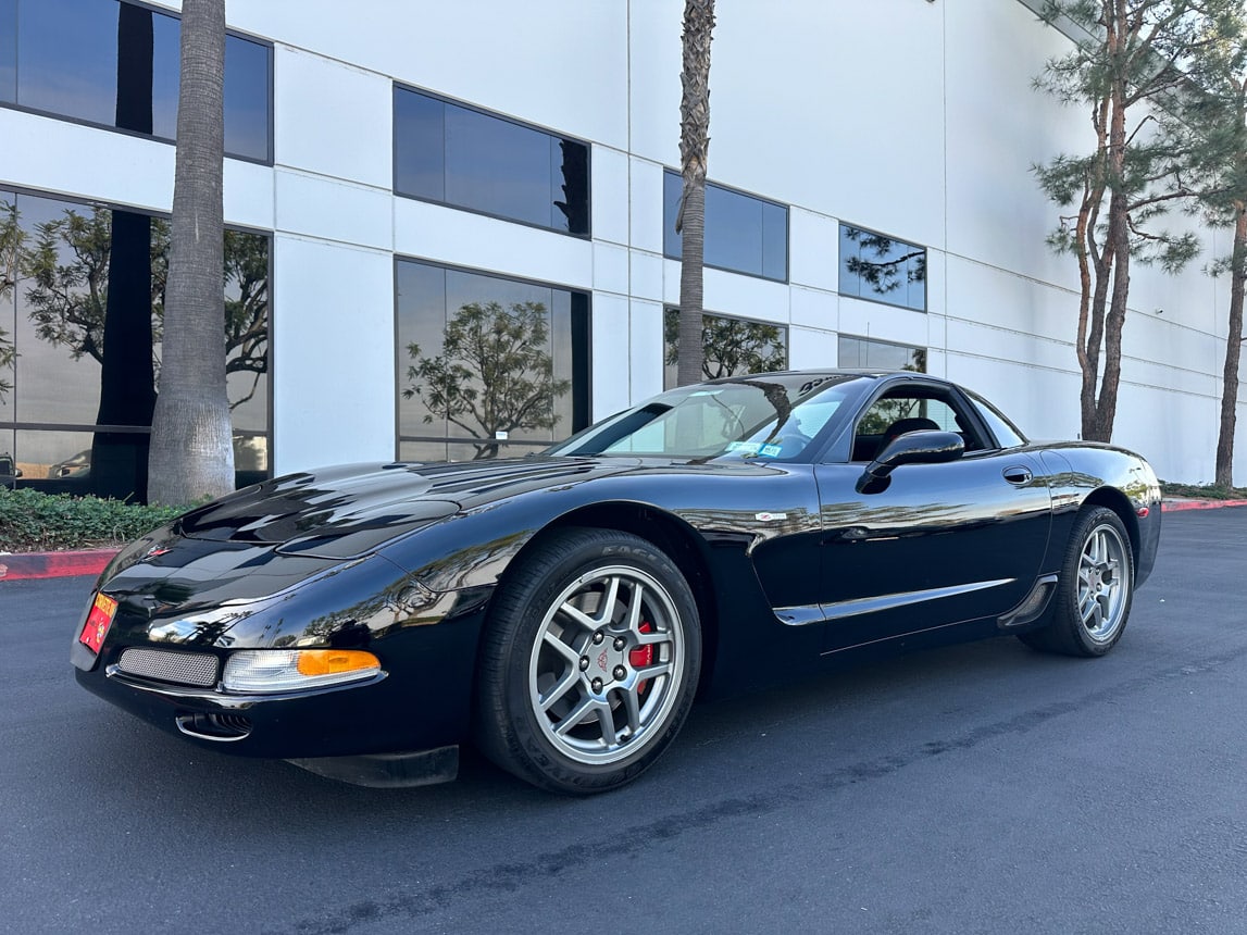 2004 Black Corvette Z06 1577