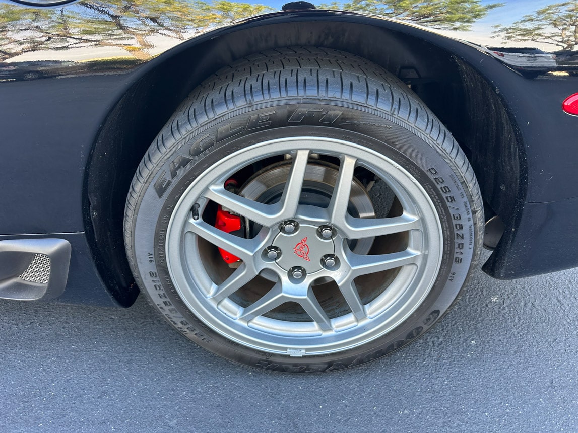 2004 Black Corvette Z06 1587