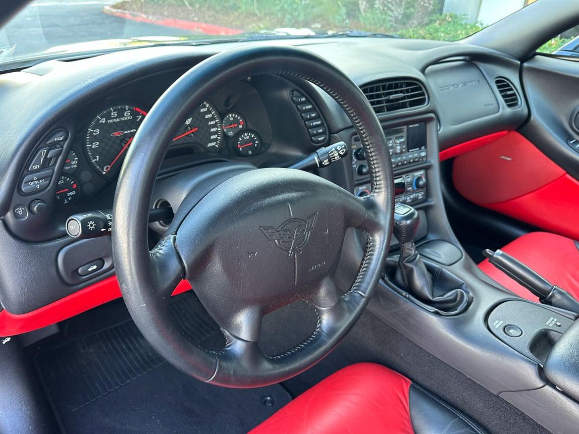 2004 Black Corvette Z06 1594