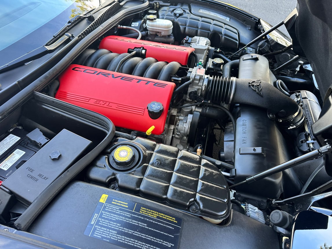 2004 Black Corvette Z06 1611