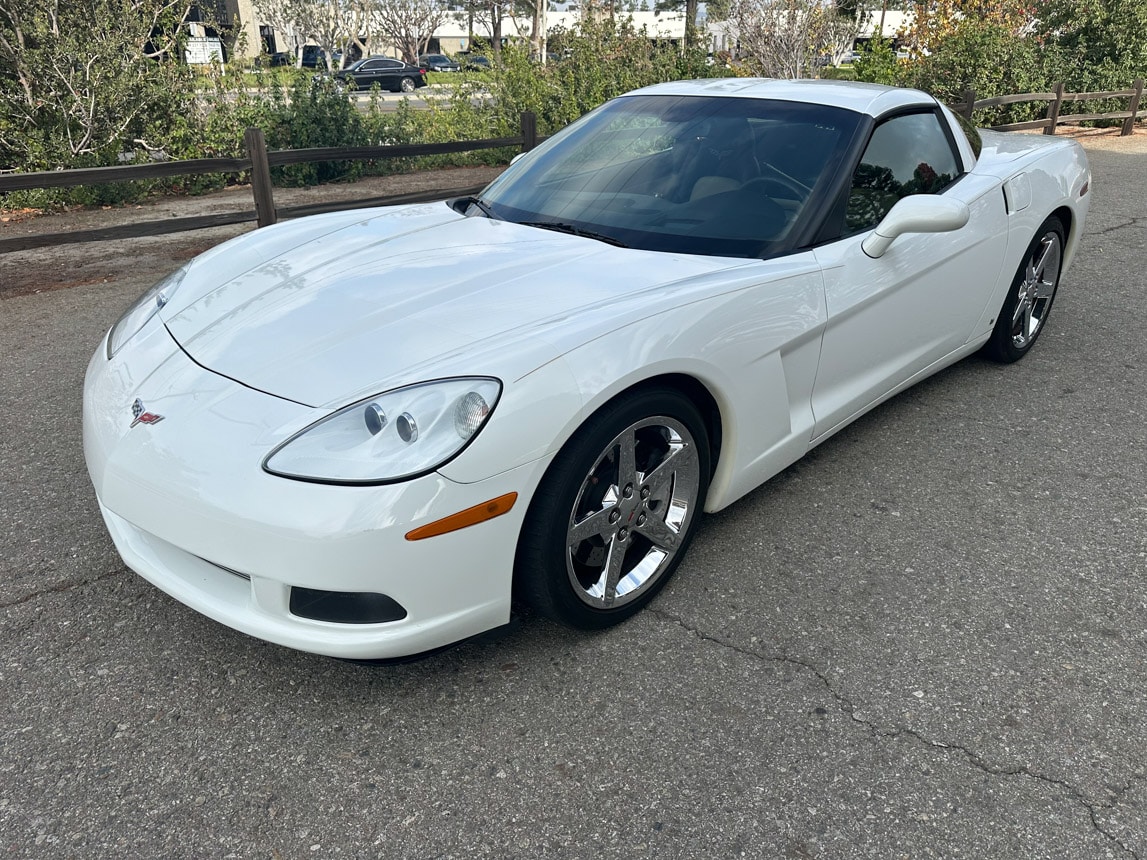 2007 White Corvette 1629