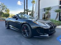 2014 Black Jaguar F Type S Convertible 1242