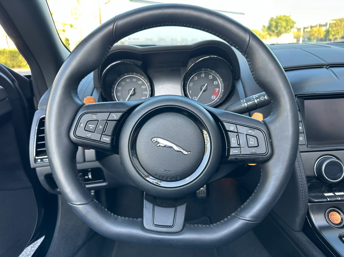 2014 Black Jaguar F Type S Convertible 1261