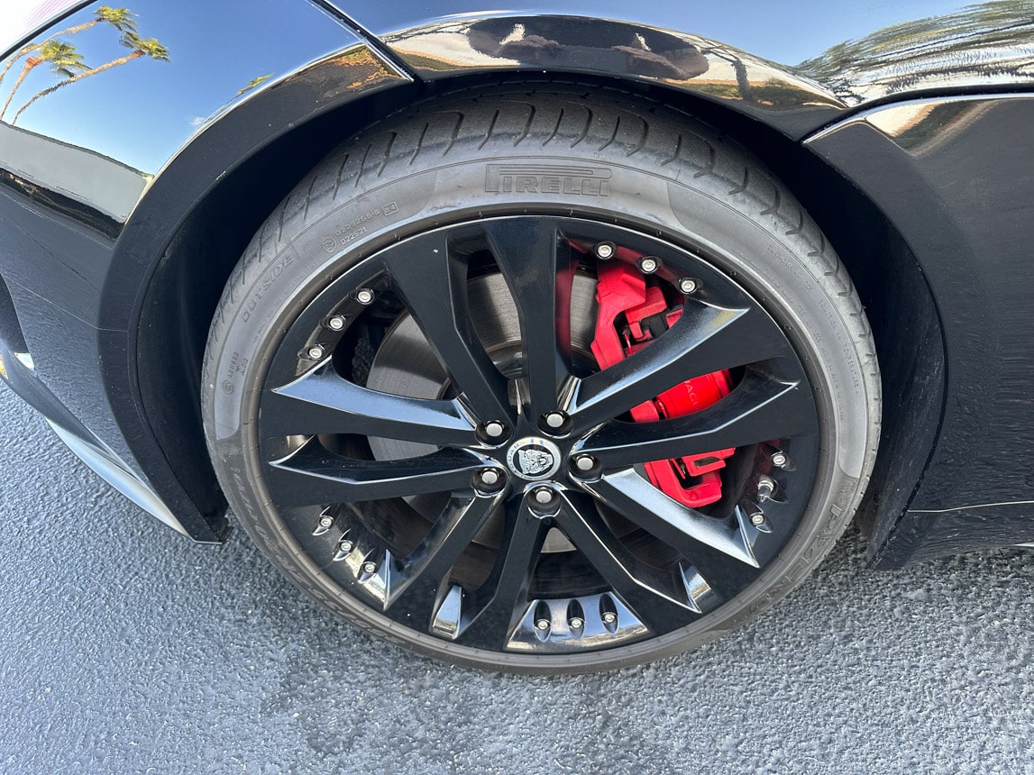 2014 Black Jaguar F Type S Convertible 1274