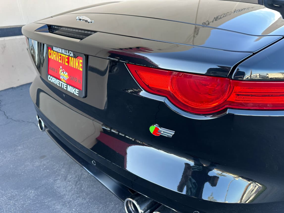 2014 Black Jaguar F Type S Convertible 1289