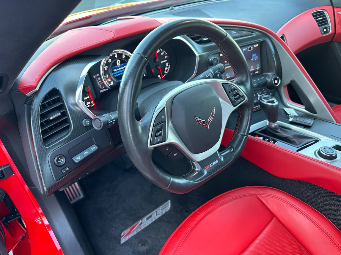 2016 Red Corvette Z06 1040