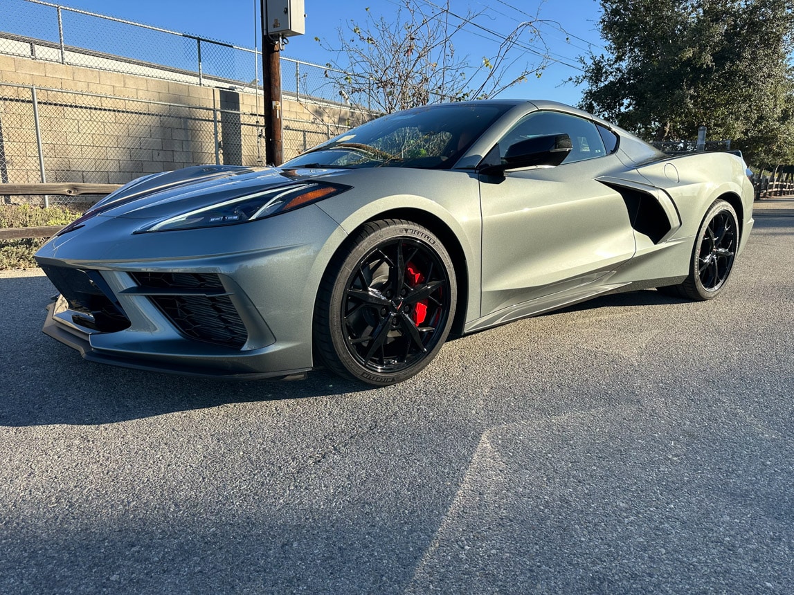 2022 Gray Corvette Coupe 1111