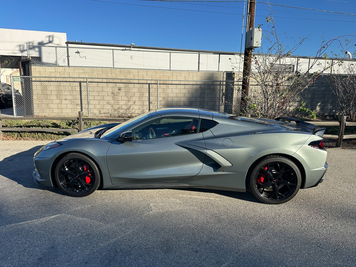 2022 Gray Corvette Coupe 1114