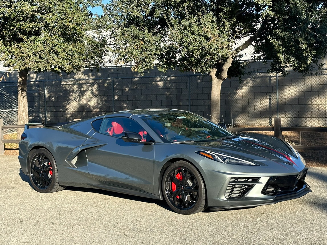 2022 Gray Corvette Coupe 1127