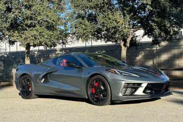 2022 Gray Corvette Coupe