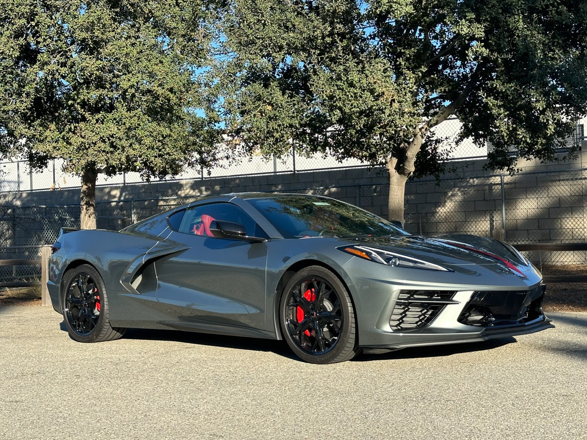 2022 Gray Corvette Coupe 1128