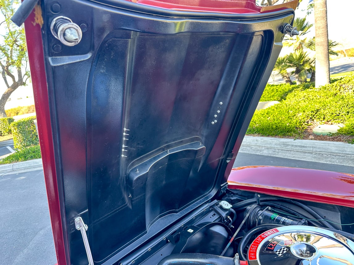 1967 Maroon Corvette Coupe Automatic 1737