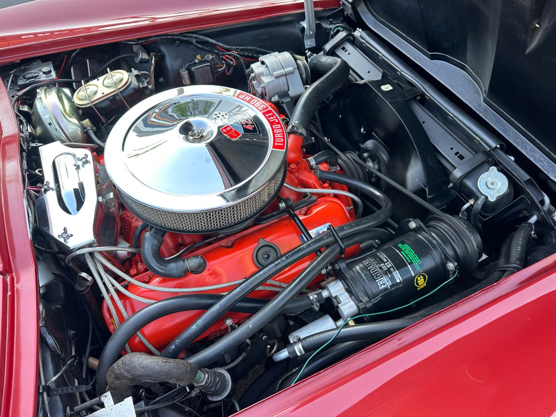 1967 Maroon Corvette Coupe Automatic 1738