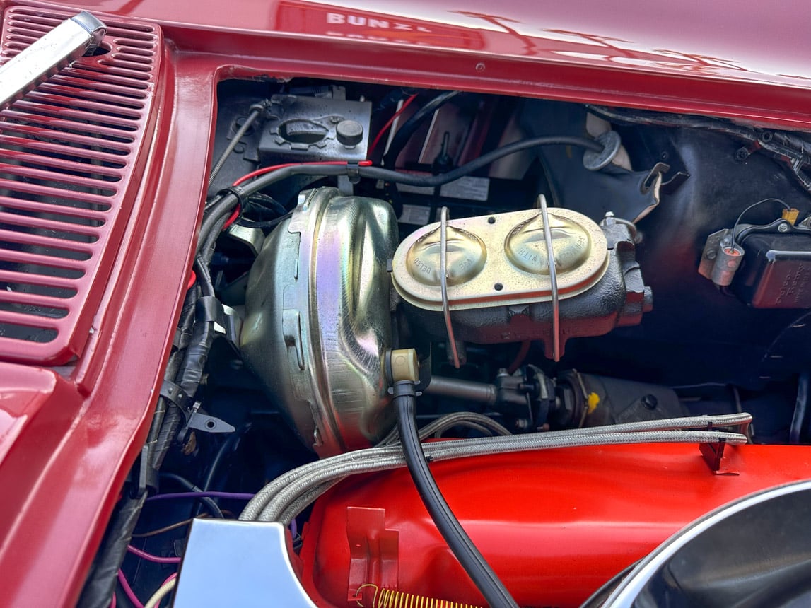 1967 Maroon Corvette Coupe Automatic 1740