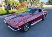 1967 Maroon Corvette Coupe Automatic 1741