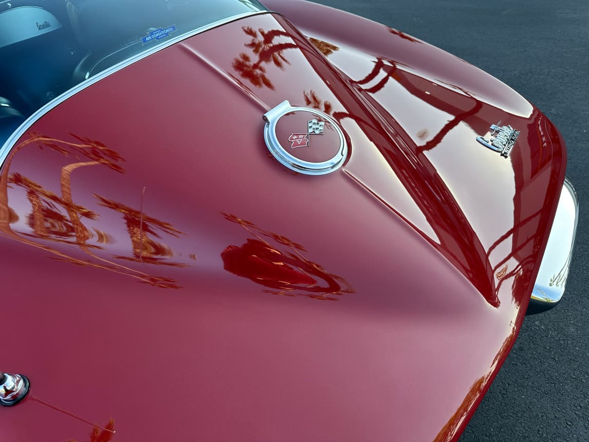 1967 Maroon Corvette Coupe Automatic 1757