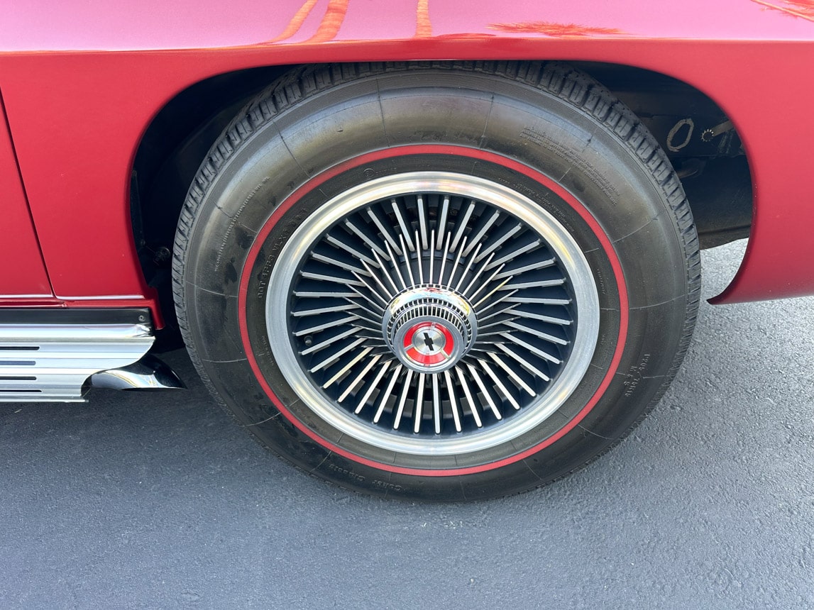 1967 Maroon Corvette Coupe Automatic 1759