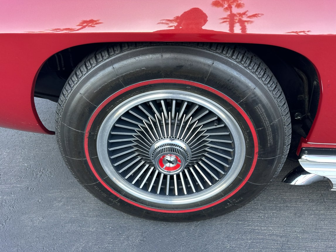 1967 Maroon Corvette Coupe Automatic 1760