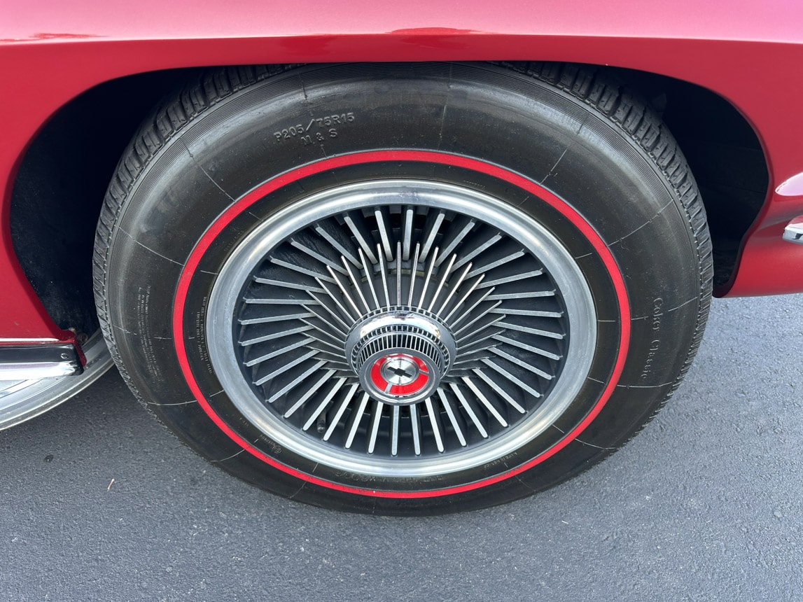 1967 Maroon Corvette Coupe Automatic 1761