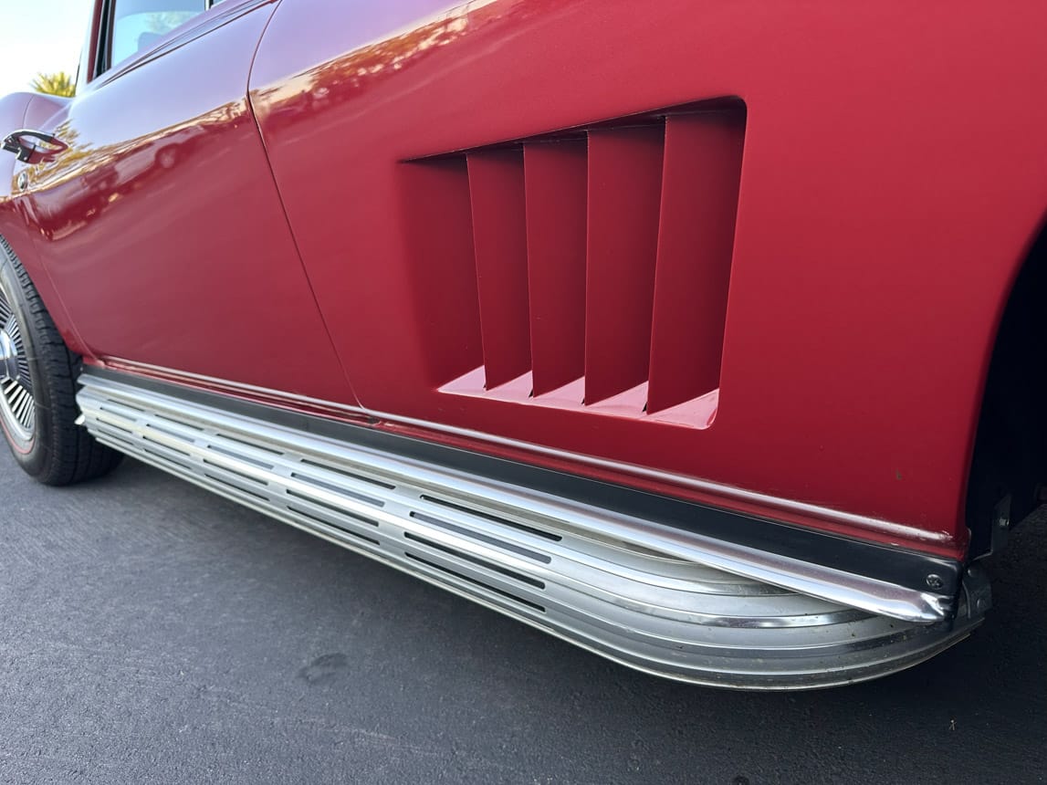 1967 Maroon Corvette Coupe Automatic 1762