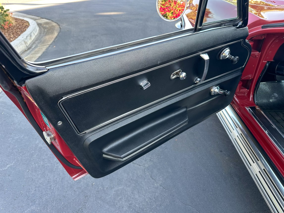 1967 Maroon Corvette Coupe Automatic 1763