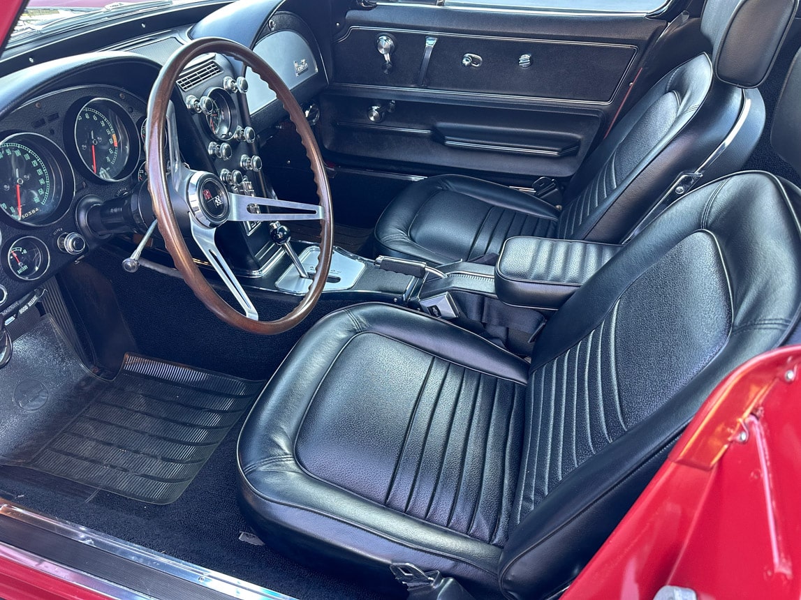 1967 Maroon Corvette Coupe Automatic 1764