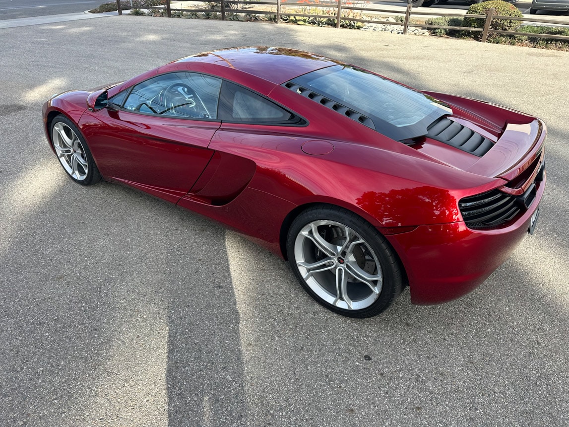 2012 Red McLaren MP4 12C 2437