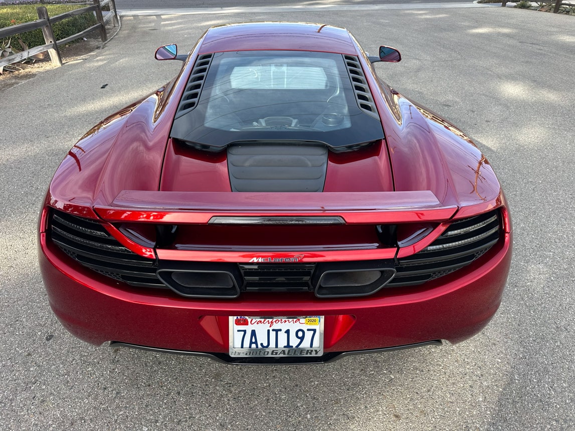 2012 Red McLaren MP4 12C 2438