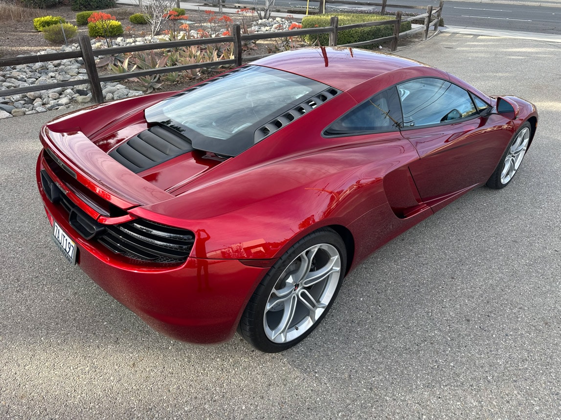 2012 Red McLaren MP4 12C 2439