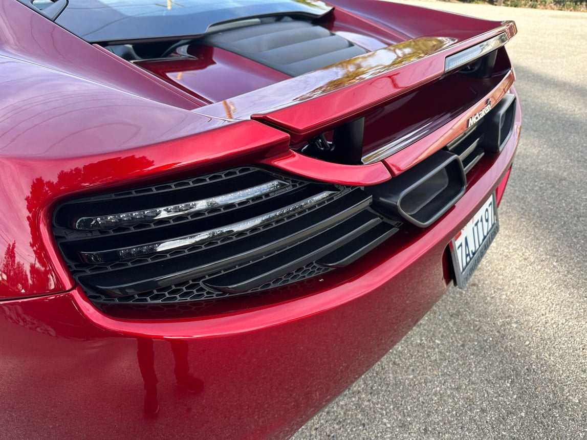 2012 Red McLaren MP4 12C 2456