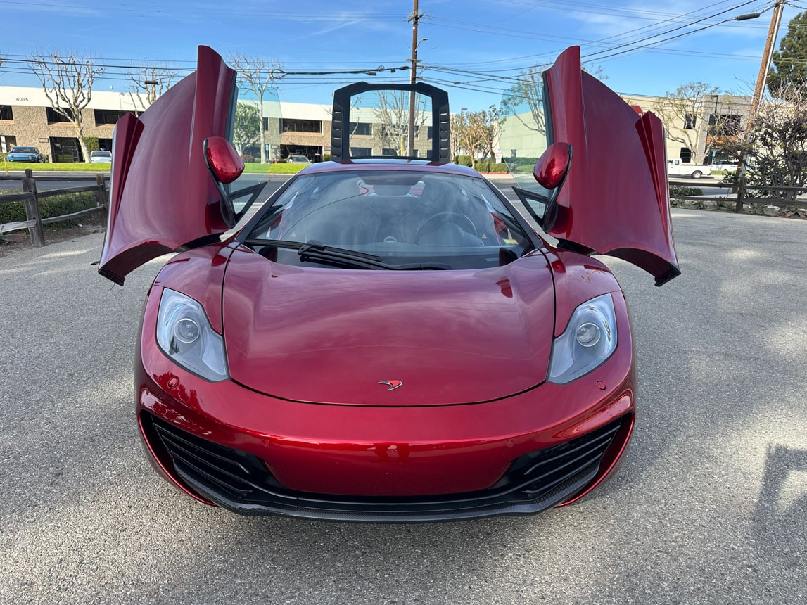 2012 Red McLaren MP4 12C 2489