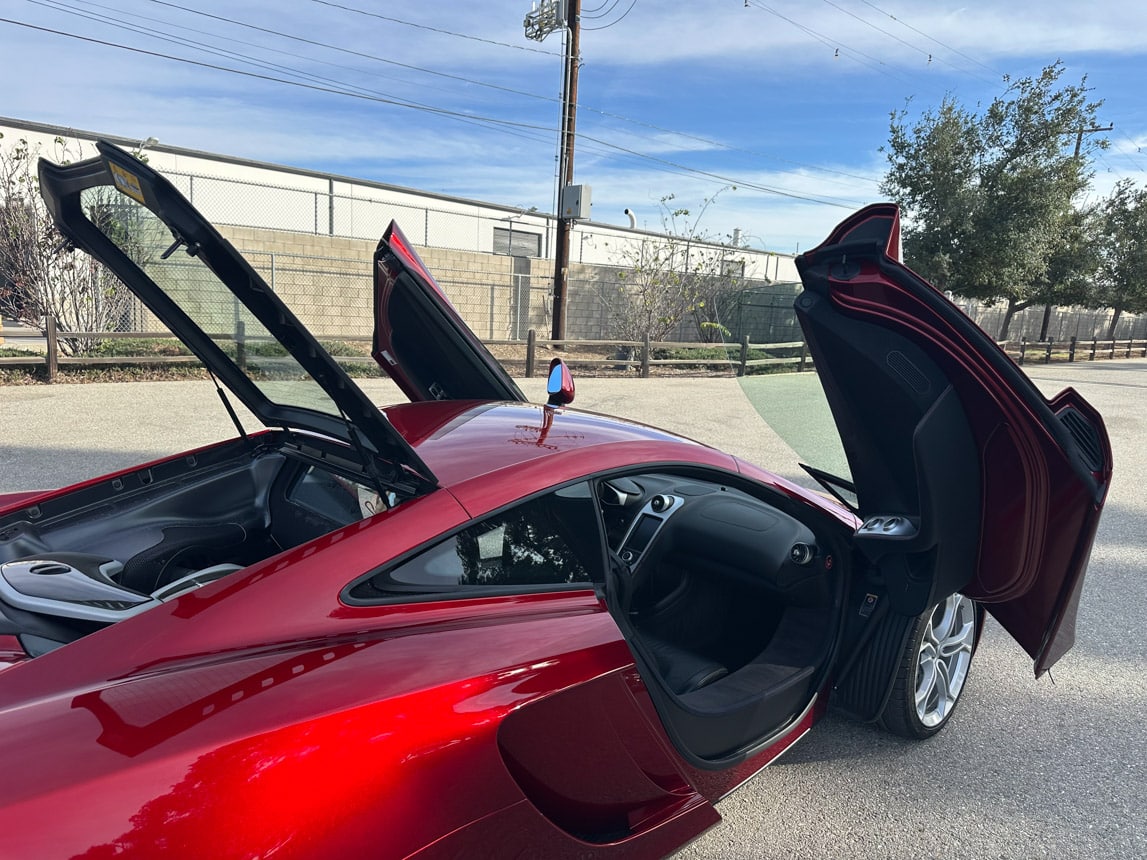 2012 Red McLaren MP4 12C 2490