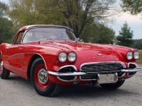 1961 Red Fuelie Corvette 10