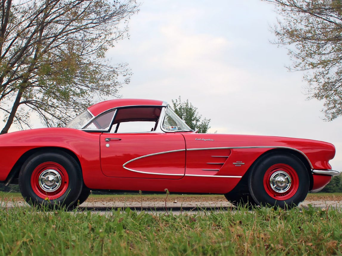 1961 Red Fuelie Corvette 2