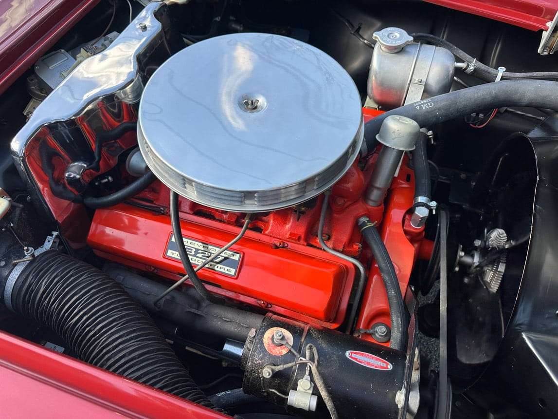 1962 Maroon Corvette 2929