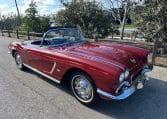 1962 Maroon Corvette 2932