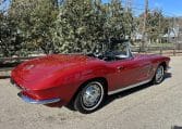 1962 Maroon Corvette 2936