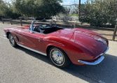 1962 Maroon Corvette 2942