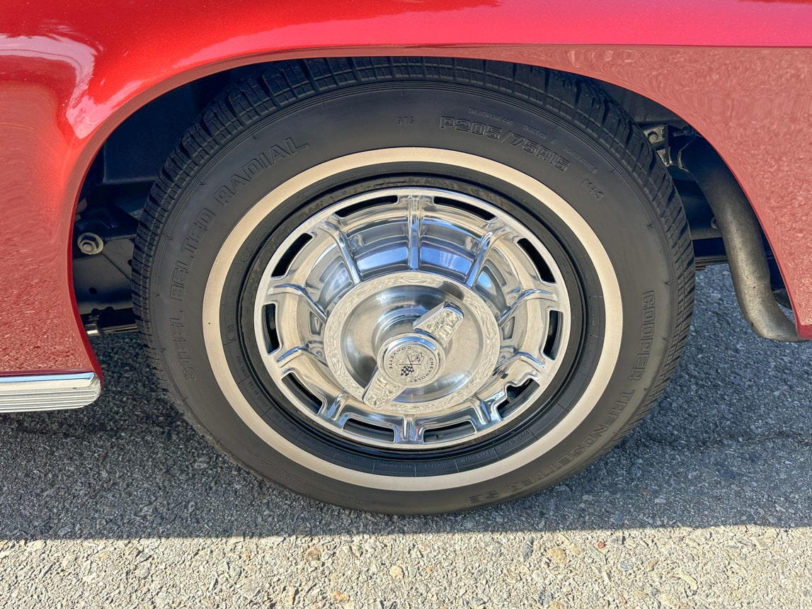 1962 Maroon Corvette 2946