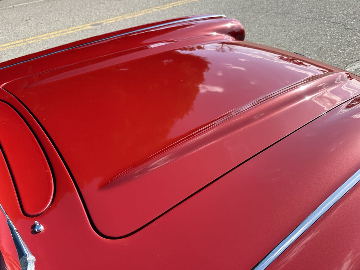 1962 Maroon Corvette 2949