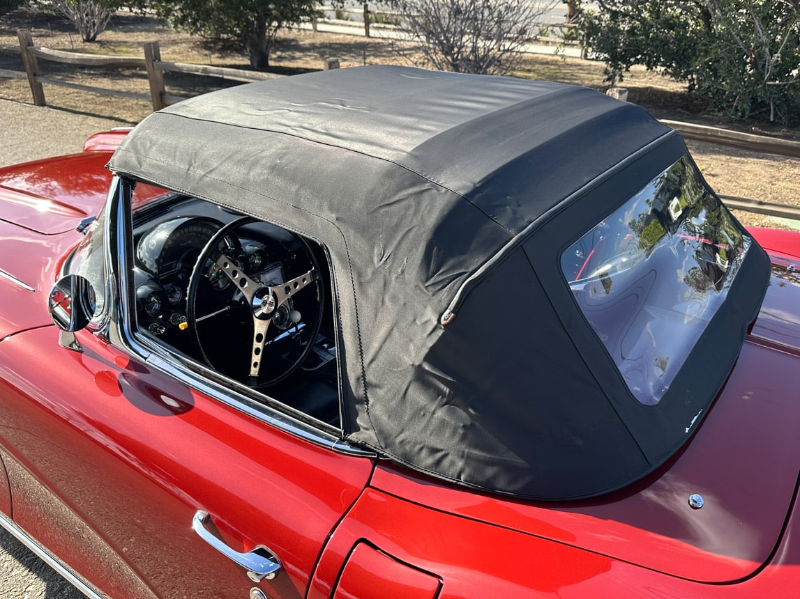 1962 Maroon Corvette 2952